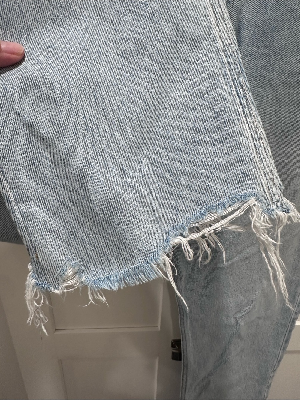 Agolde 90’s Pinch Waist High-Rise Straight Leg Jeans Size 28 - Picture 4 of 12